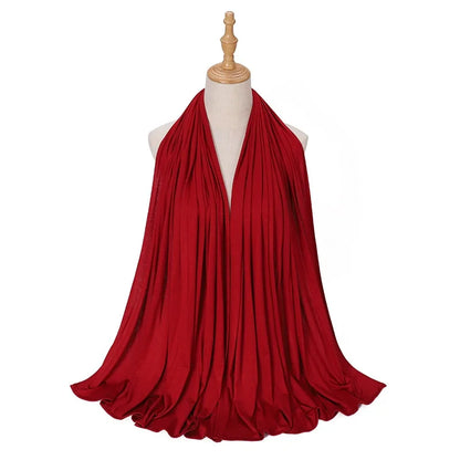 The Mercerized Cotton Jersey Hijab – Softness, Style, and Full Coverage