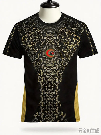 Algeria Football Jersey New Fashion Jersey Training Jersey Outdoor Sports 3d Printing 3 Colors Quick-Drying Breathable T-Shirt
