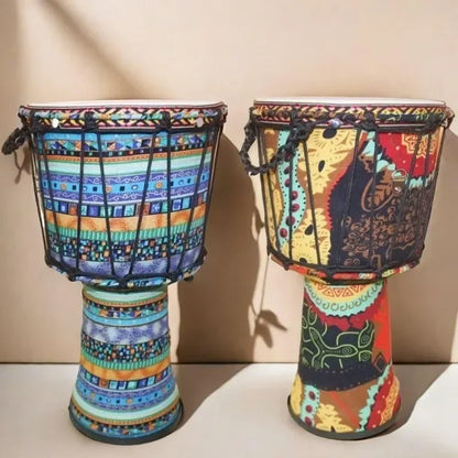 Sheepskin Djembe African Drum Children Beginner Music Drums Tambourine Adult Traditional Drum Handmade Percussion Instruments
