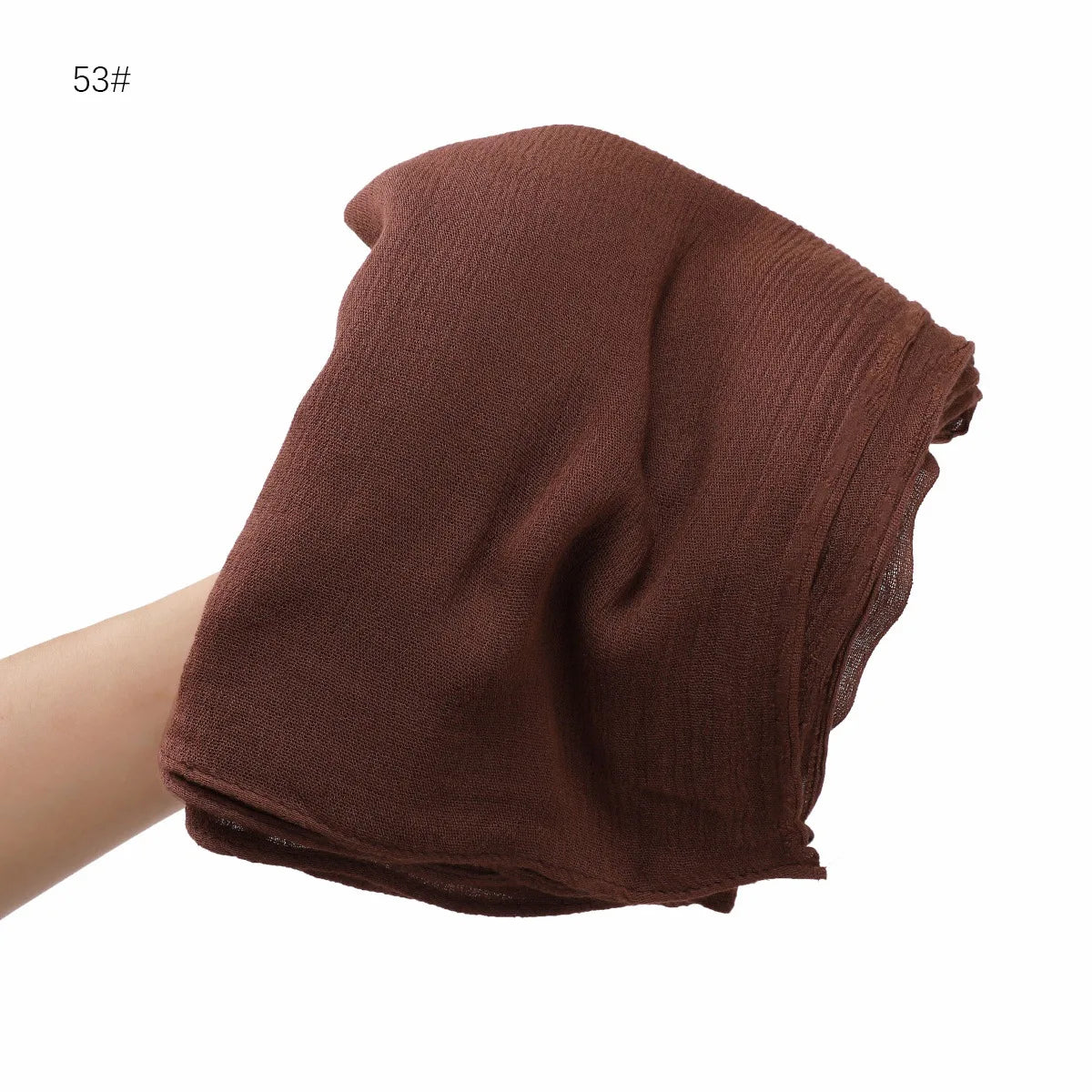 The Crinkle Rayon Hijab – Effortless Elegance, All-Day Comfort