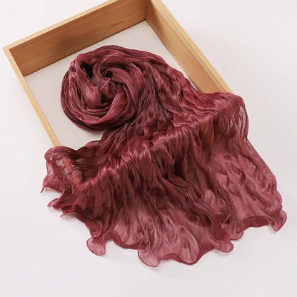The Wavy Edge Hijab – Elegance with Every Fold