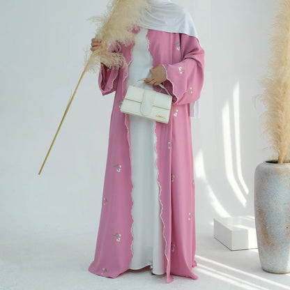 Eid Embroidered – The Cardigan Abaya for the Muslim Woman in America