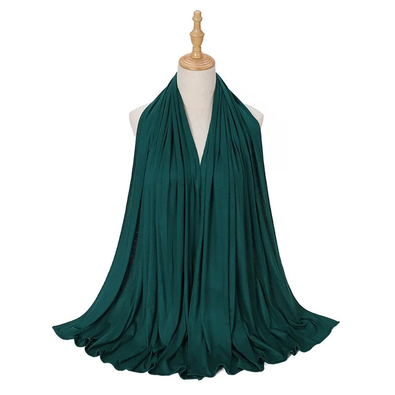 The Mercerized Cotton Jersey Hijab – Softness, Style, and Full Coverage