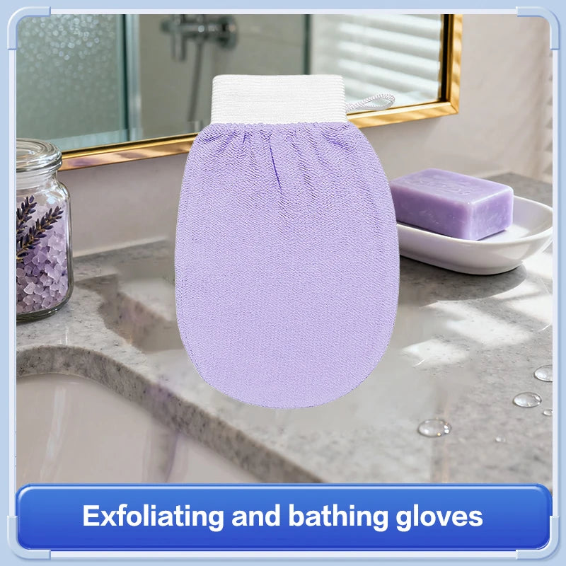 Moroccan Shower Exfoliating Glove Hammam Bath Body Cleaning Scrub Massage Mitt Kessa Peeling Towel Glove