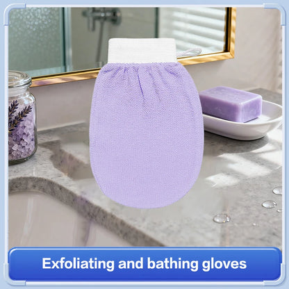 Moroccan Shower Exfoliating Glove Hammam Bath Body Cleaning Scrub Massage Mitt Kessa Peeling Towel Glove