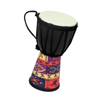 African Drum Handheld Children's Drum Gifts Portable Snare  Drum Cavity Orff Percussion Musical Instruments
