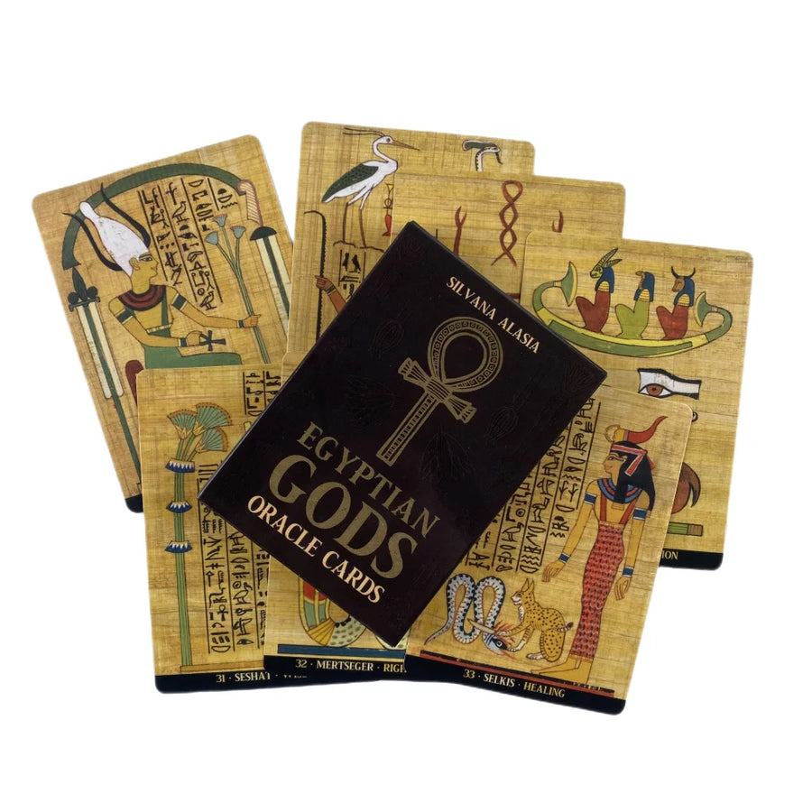 Egyptian Gods Oracle Cards – Ancient Egypt Family Game & Wisdom Deck