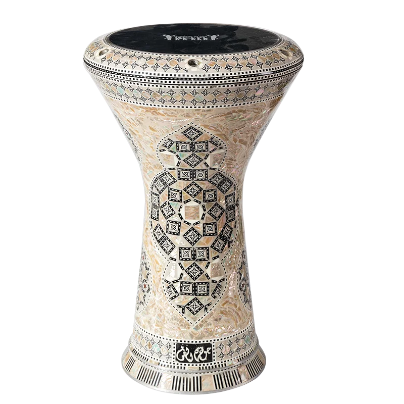 Middle Eastern drum Darbuka Arabic drum Handclapped percussion instruments Made in Egypt 8 Inch Aluminum