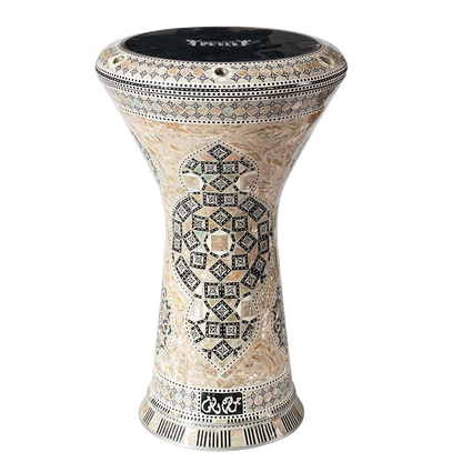 Middle Eastern drum Darbuka Arabic drum Handclapped percussion instruments Made in Egypt 8 Inch Aluminum