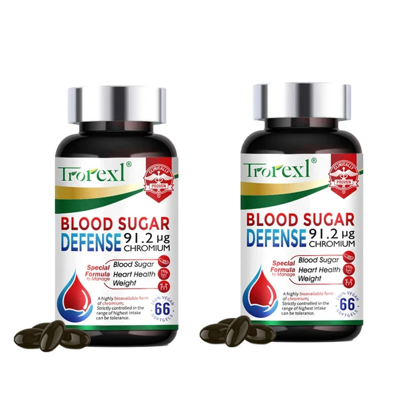 The Sugar Shield – Blood Sugar Defense & Cardiovascular Support Capsules