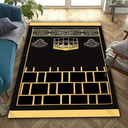 17 Styles Muslim Prayer Carpet Room Living Room Bedroom Sofa Large Area Mat Daily Prayer Soft Carpet Ramadan Gift for Friend