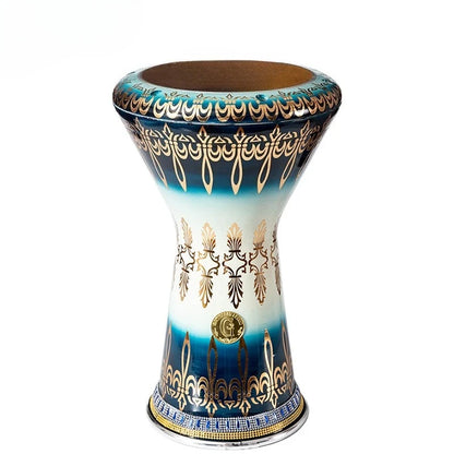Middle Eastern drum Darbuka Arabic drum Handclapped percussion instruments Made in Egypt 8 Inch Aluminum