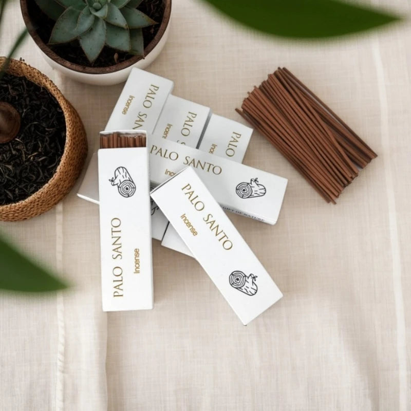 30 High-Grade Palo Santo & Sage Sticks – Natural Aromatherapy for Yoga & Meditation