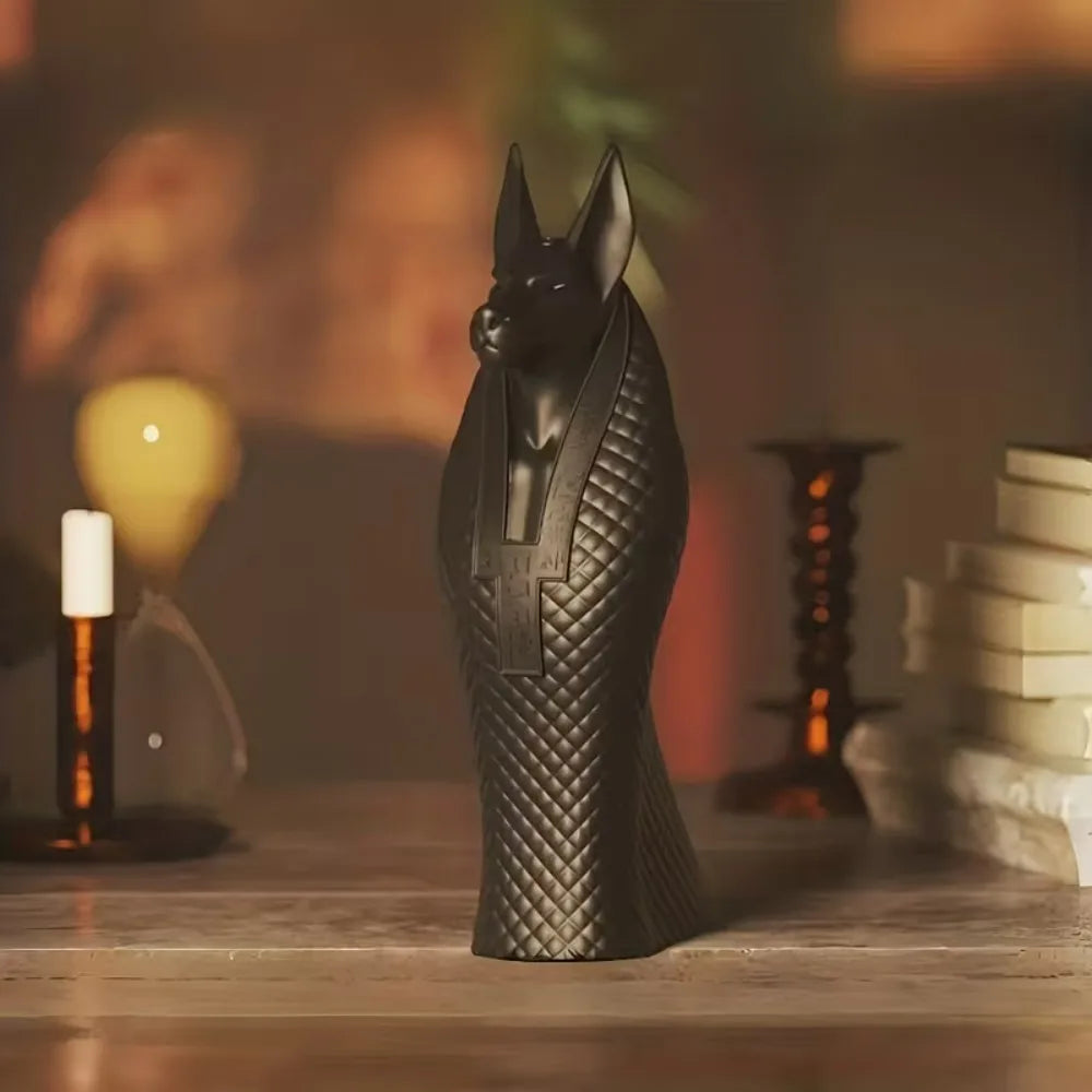 Anubis 3D Printed Statue – Egyptian Guardian God Sculpture for Dog Lovers & Collectors