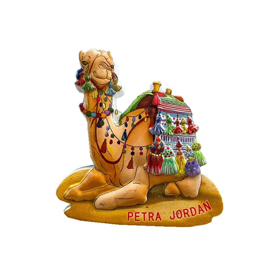 Jordan 3D Fridge Magnet – Tourist Souvenir, Handicraft Magnetic Decor