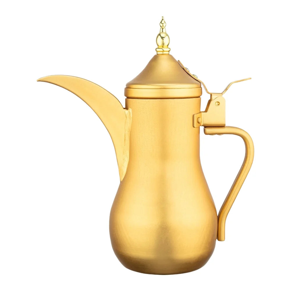 Aluminum Teapot Retro Style Ghee Pot Kettle For Picnic BBQ Camping Home Use Outdoor Stove & Accessories