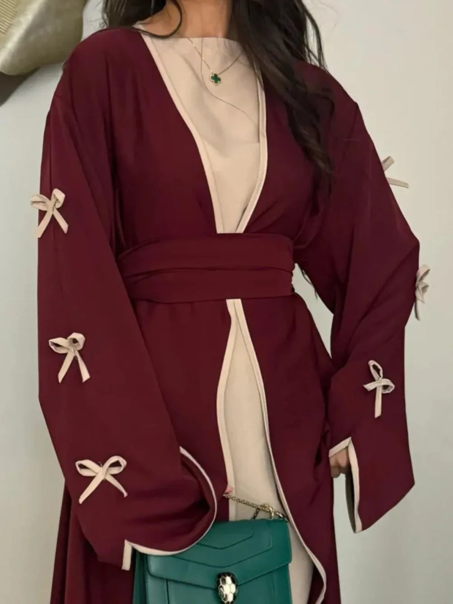 Eid Bow – The Cardigan Abaya for the American Muslim Woman