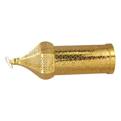 The Golden Lantern – Moroccan Hollow Iron Ramadan Light