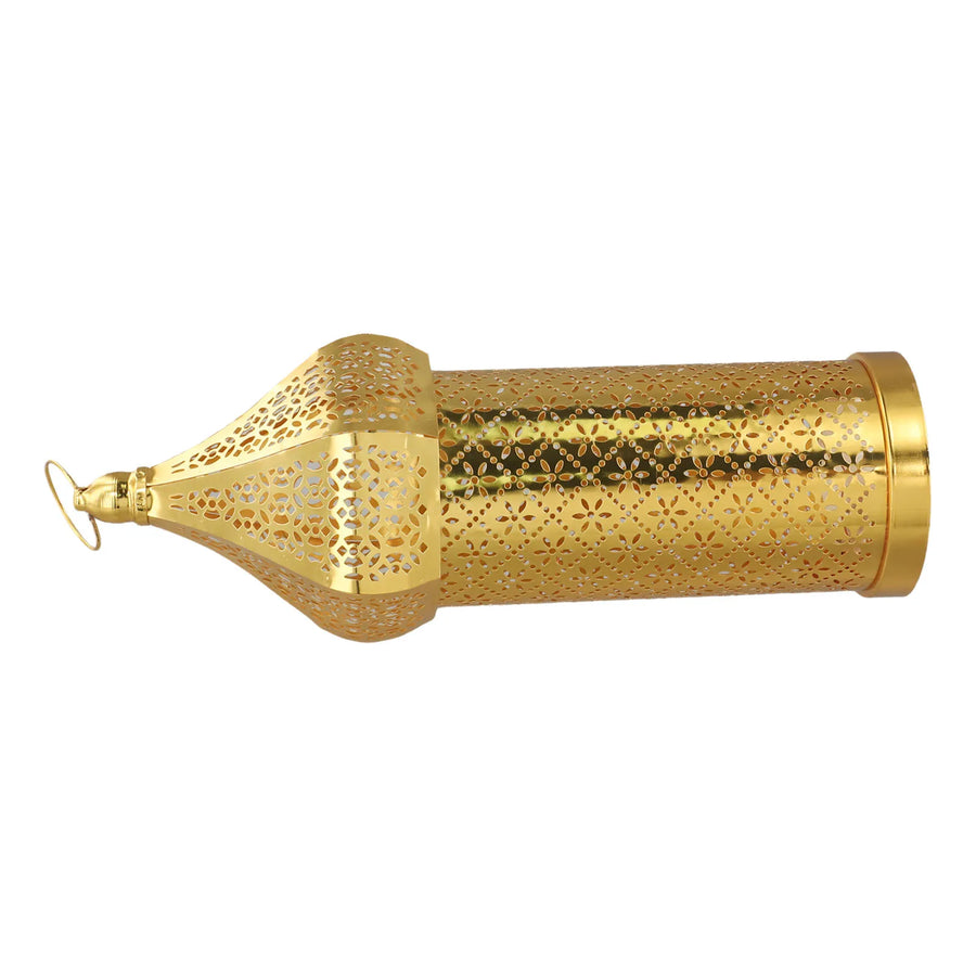 The Golden Lantern – Moroccan Hollow Iron Ramadan Light