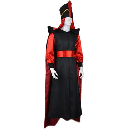 ★Halloween Cosplay Costume The Arabian Nights Aladdin Jafar Assistant Cape and Hat Aldult Clothing♥ All corners of the country