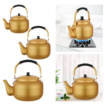 The Arabian Alu Kettle – A Touch of Gold for Your Tea Ritual