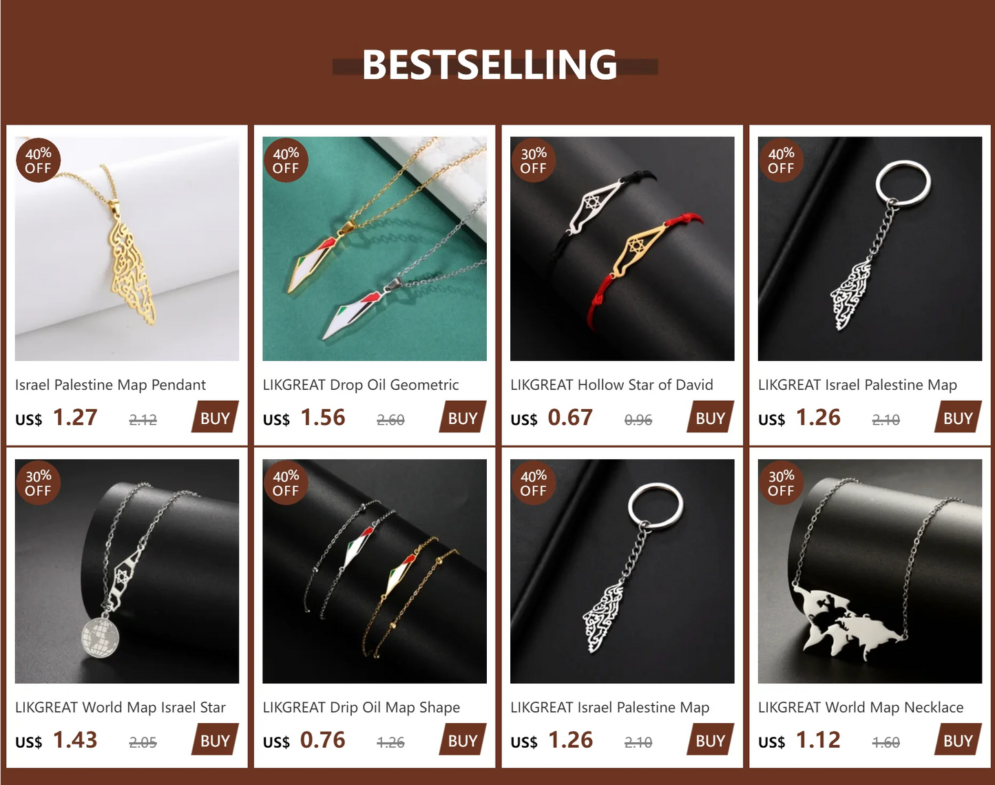 LIKGREAT Fashion Jewelry Handala Hanzala Palestine Stainless Steel Necklace Boy Pendant Chain Necklace Gift for Women Men New