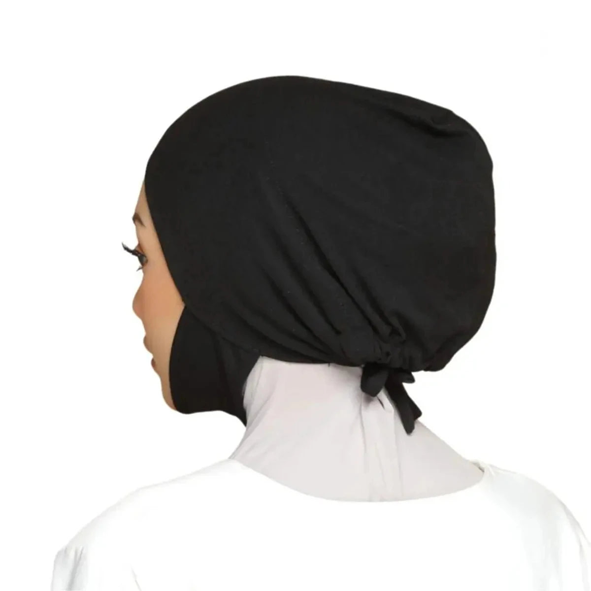 Inner Cap Hijab For Women Solid Underscarf Hijab Undercap Scarf Turban Hat Islamic Muslim Hijabs Ready To Wear Headcover