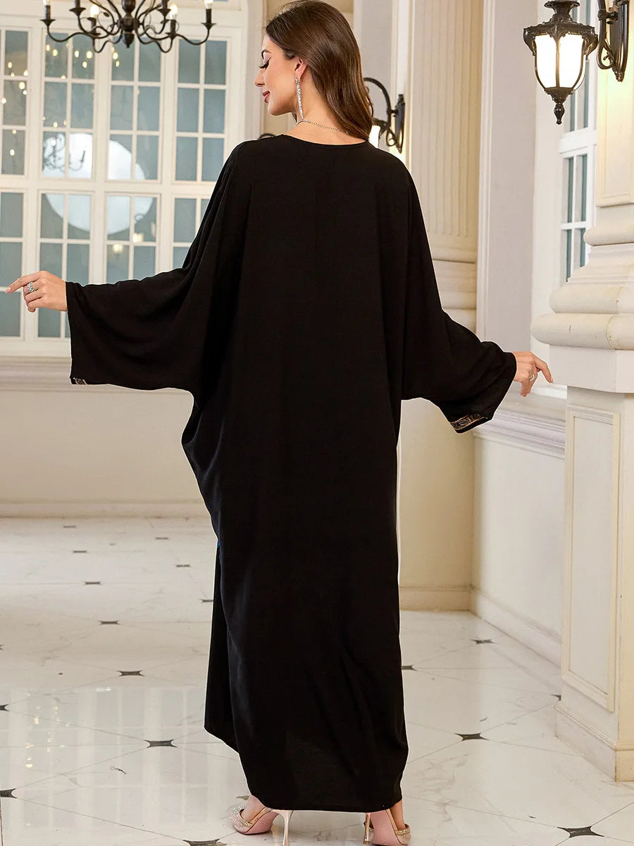 The Plus Size Moroccan Cover-Up – Embroidered Kaftan for the Arab Woman in America