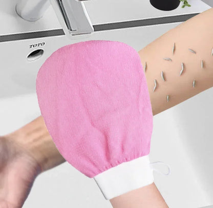 Hot sale Silicone Body Scrubber Bath Brush 1Piece Double Sided Hammam Scrub Mitt Magic Peeling Glove Exfoliating Tan Removal