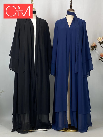 Ramadan Chiffon – The Open Abaya for the Muslim Woman in America