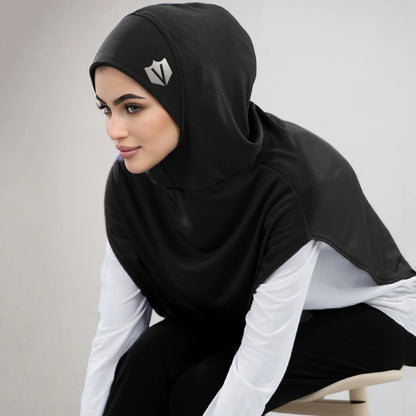 Muslim Sport Instant Turban Hat Inner Hijabs Caps for Women Islamic Bandana Hats Female Headwrap Headscarf