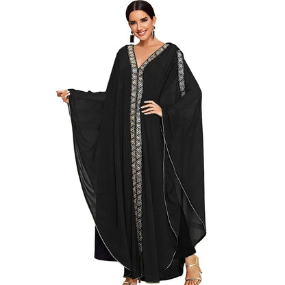 Desert Wings – The Bat-Sleeve Farasha Kaftan for the Muslim Woman in America