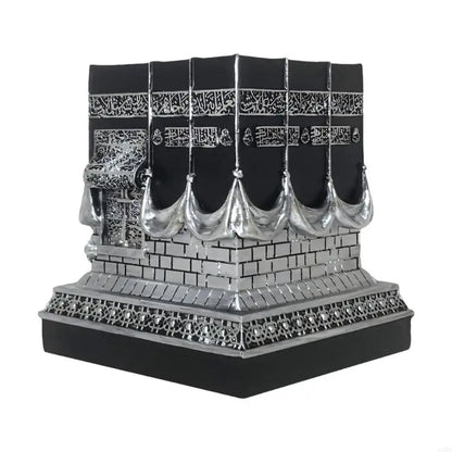 Resin Kaba Decors Islamic Prayer House Model Eid Ramadan Gift Muslim Home Office Desk Decorations