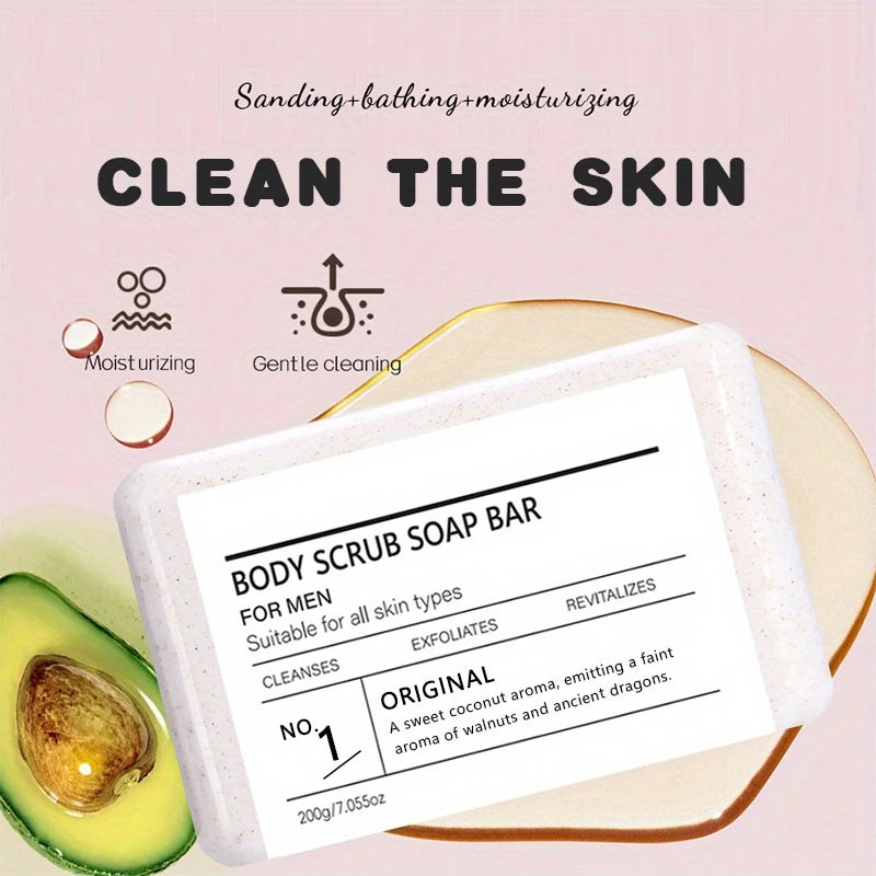 The Matte Bar – Shea Butter & Olive Oil Exfoliating Soap (200g)