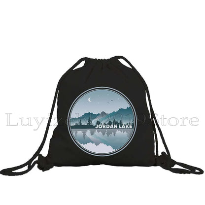 Jordan Emblem Drawstring Bag – Petra, Flag & Map Gym Sackpack