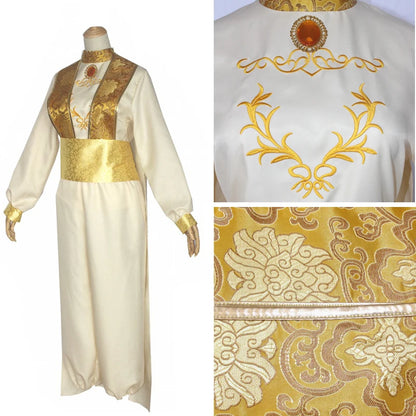 1000 Nights Cosplay Men's Aladdin and Magic Lamp Cos Clothing Anime Stage Performance Clothing Adult Halloween Costume