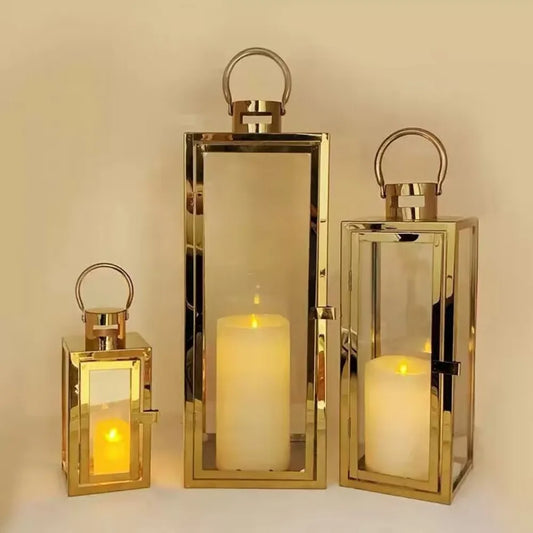 The Stainless Steel LED Lantern – Light That Guides the Soul