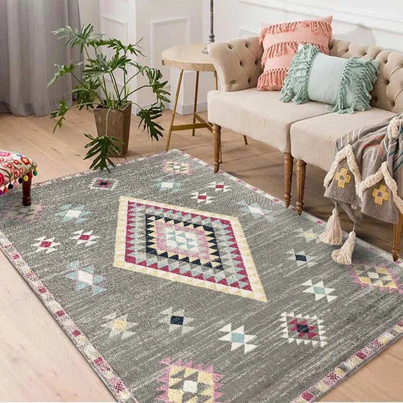 The Moroccan Loops – Tribal Luxury Geometric Area Rug