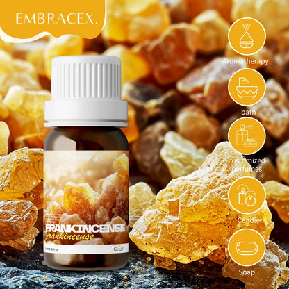 Frankincense Essential Oils Mastic Massage Oil Pure Natural Relaxes Muscle Soreness for Knees,Elbows, Hips, Hands,Shoulders 10ml