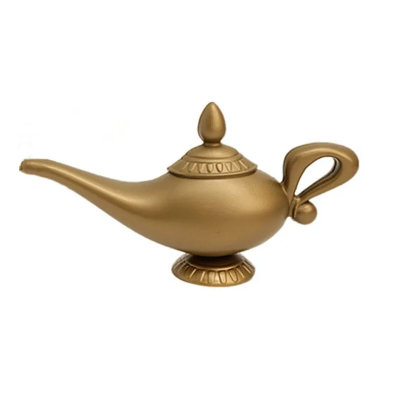 Men's Aladdin Prince Costume Fantasy Movie Character Outfit Halloween Cosplay Set  Hat Magic Lamp Prop Party Performance Costume
