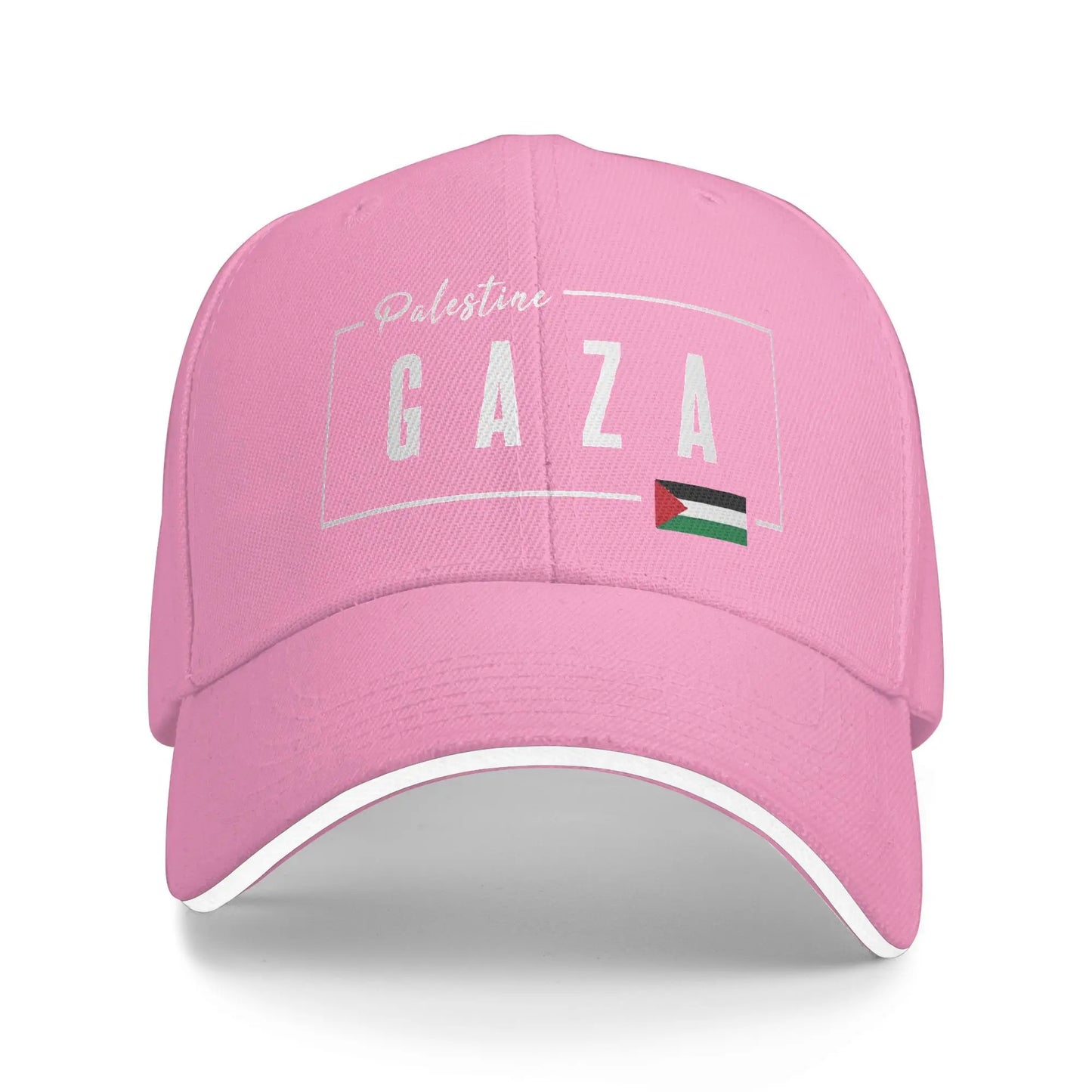 Summer Casual Baseball Cap Gaza Palestine Flag Outdoor Sport Trucker Hat For Unisex-Teens Adjustable  y2k Funny Snapback Cap