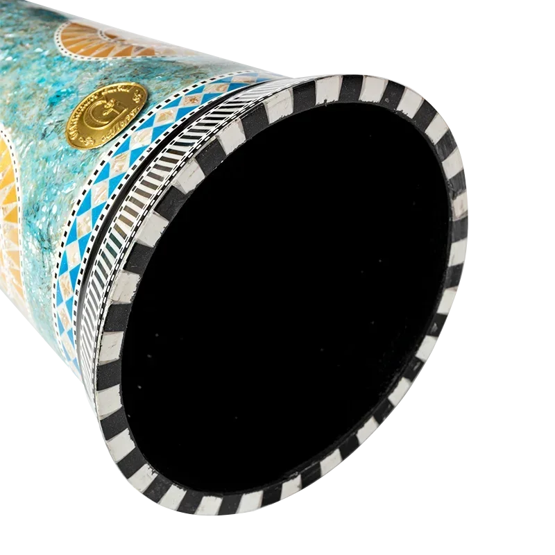 Middle Eastern drum Darbuka Arabic drum Handclapped percussion instruments Made in Egypt 8 Inch Aluminum