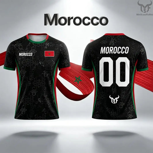 The Morocco Football Jersey – Wear the Atlas Lions' Pride