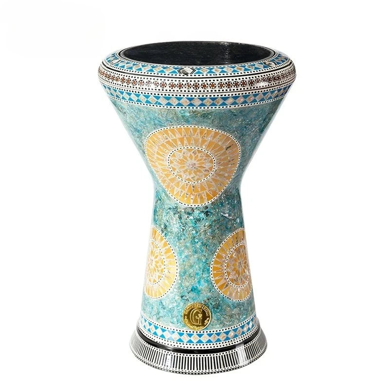 Middle Eastern drum Darbuka Arabic drum Handclapped percussion instruments Made in Egypt 8 Inch Aluminum