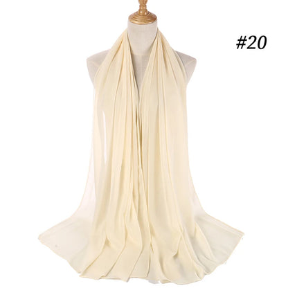 The Bubble Chiffon Hijab – Light as Air, Bold in Style