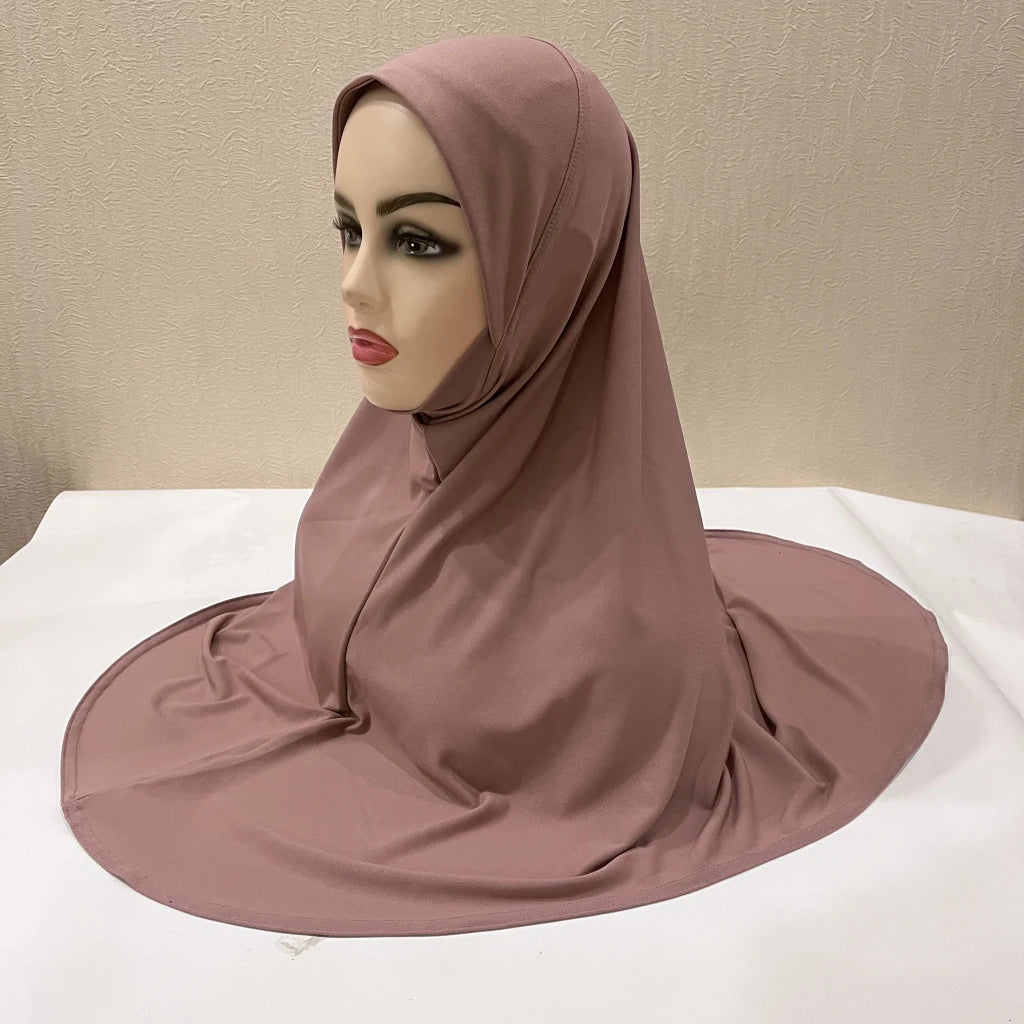 The Amira Pull-On Hijab – Full Coverage, Effortless Modesty