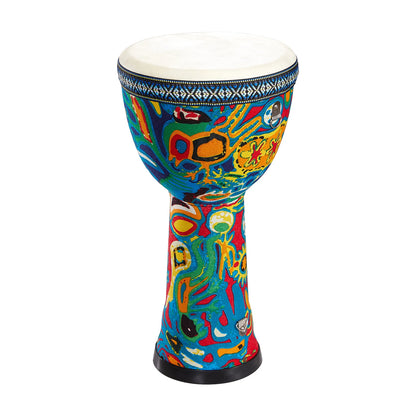 8 inch African  Large 8 Hand Drum PVC Drum Body Lightweight Hand Drum Percussion Bongo suitable for Adult Beginners