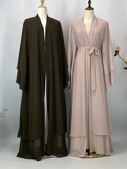 Ramadan Chiffon – The Open Abaya for the Muslim Woman in America