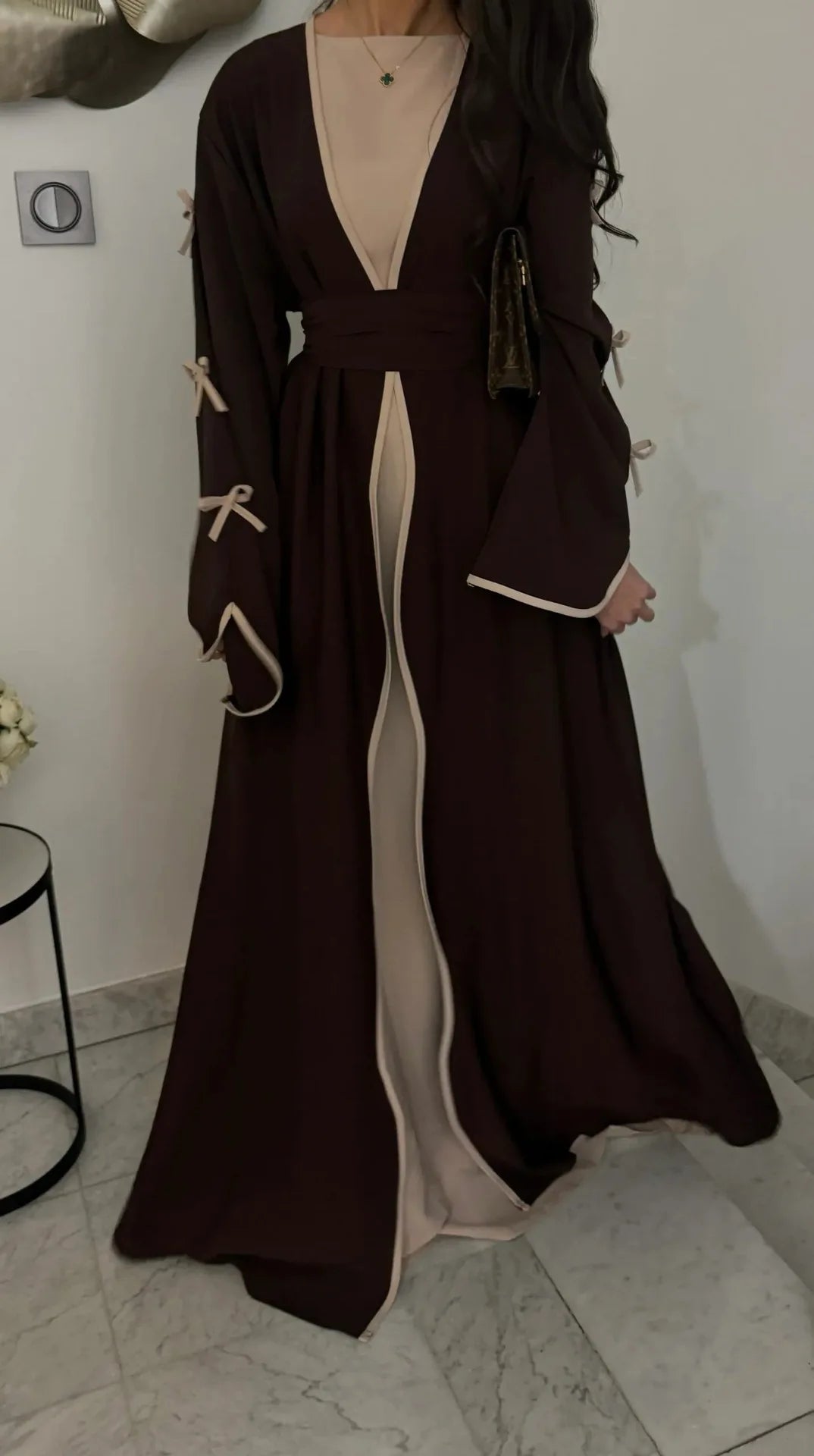 Eid Bow – The Cardigan Abaya for the American Muslim Woman