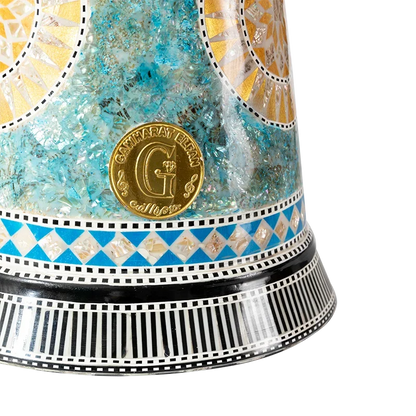 Middle Eastern drum Darbuka Arabic drum Handclapped percussion instruments Made in Egypt 8 Inch Aluminum
